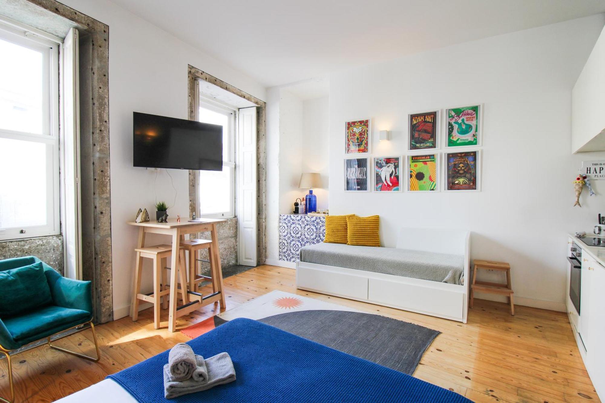 Ferienwohnung Historic Oldtown Getaway Porto Exterior foto