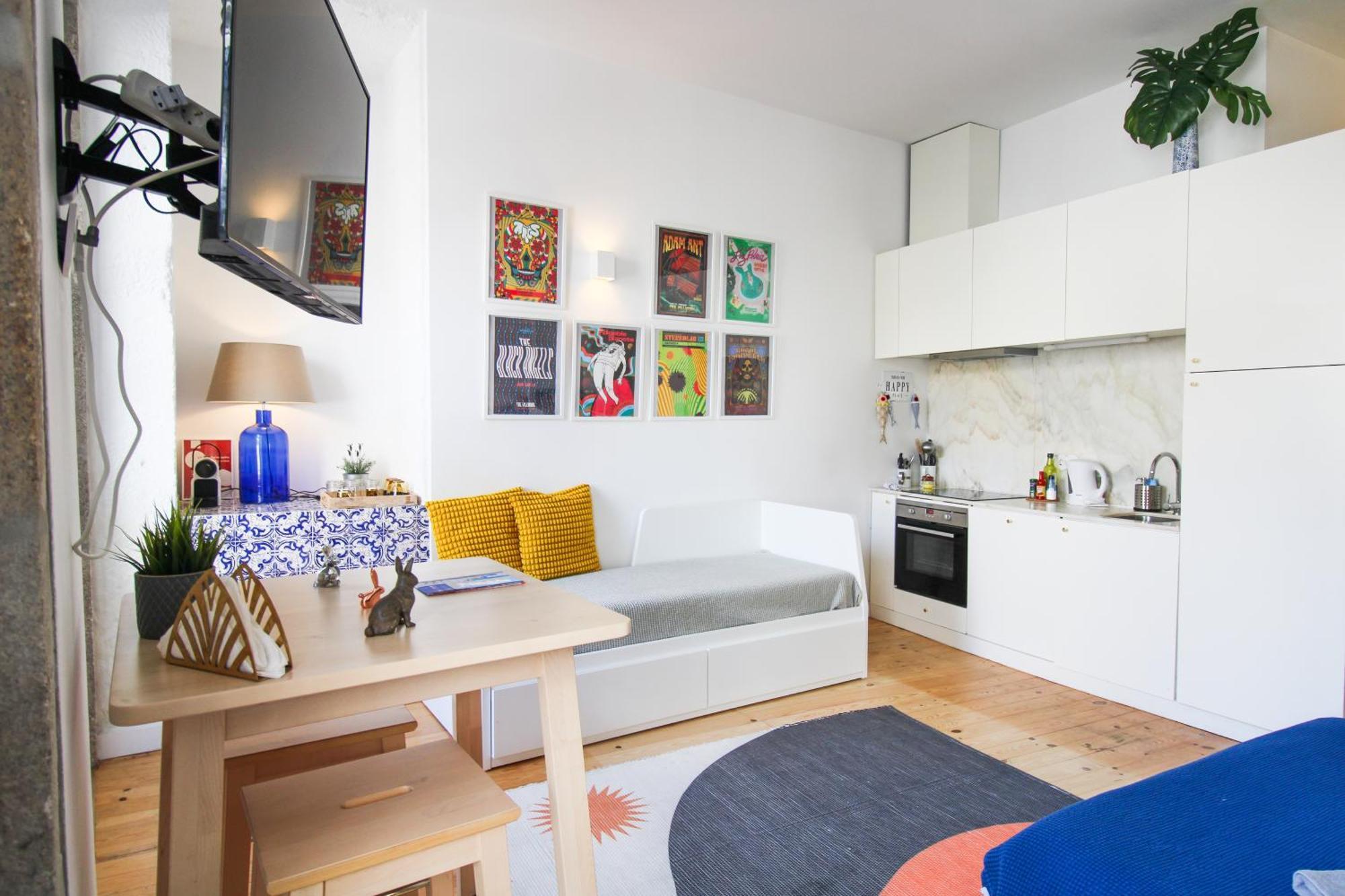 Ferienwohnung Historic Oldtown Getaway Porto Exterior foto