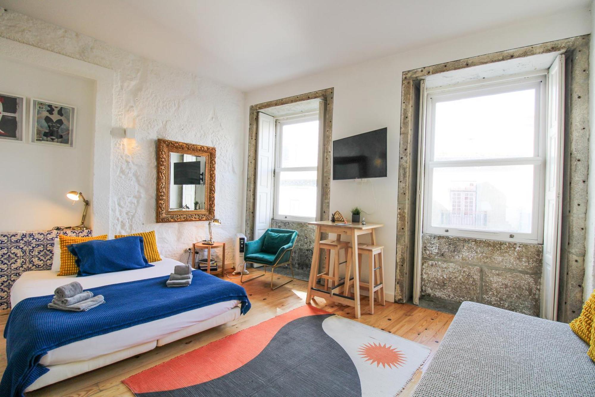 Ferienwohnung Historic Oldtown Getaway Porto Exterior foto